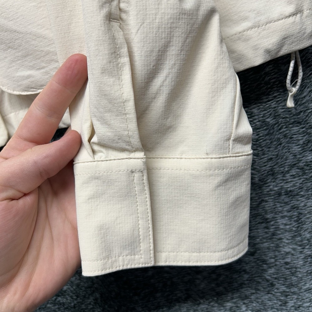 Halfdays Womens Size L Beige Nan Field Full Zip Long Sleeve Jacket - Picture 2 of 7